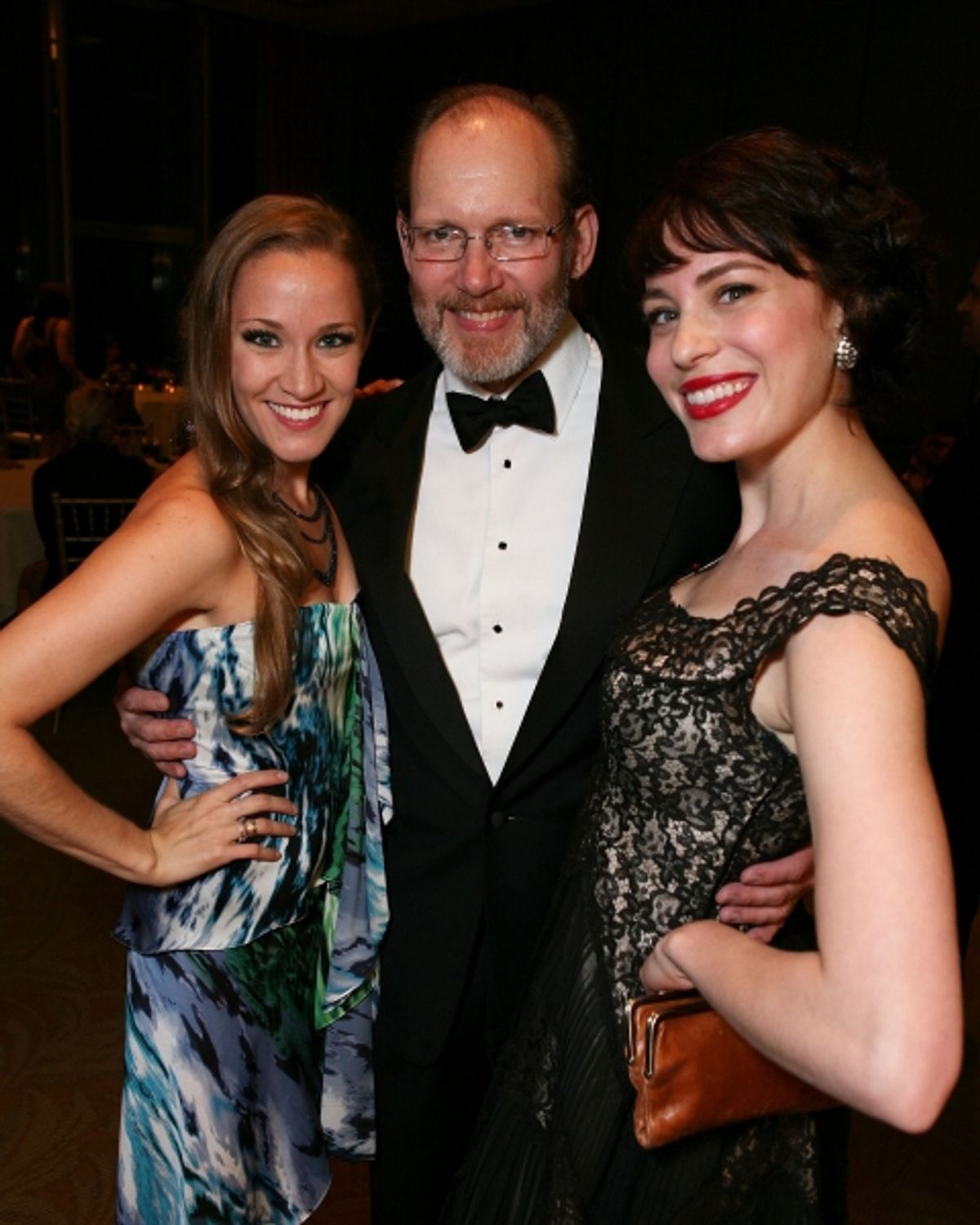 Betsy Morgan, J. Mark McVey and Jenny Latimer at 