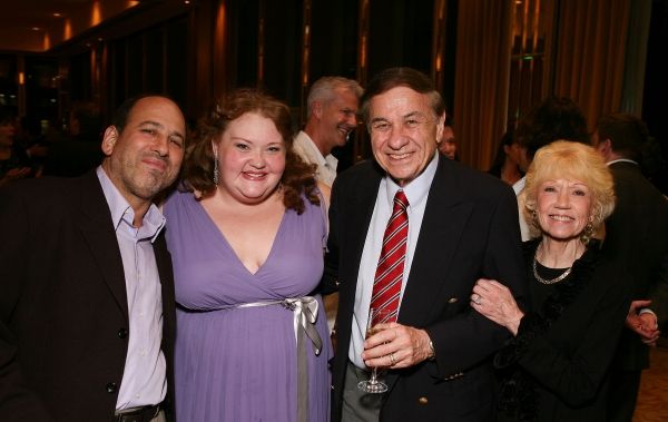 Michael Kostoff and Shawna M. Hamic, Richard Sherman and wife Elizabeth Sherman Photo