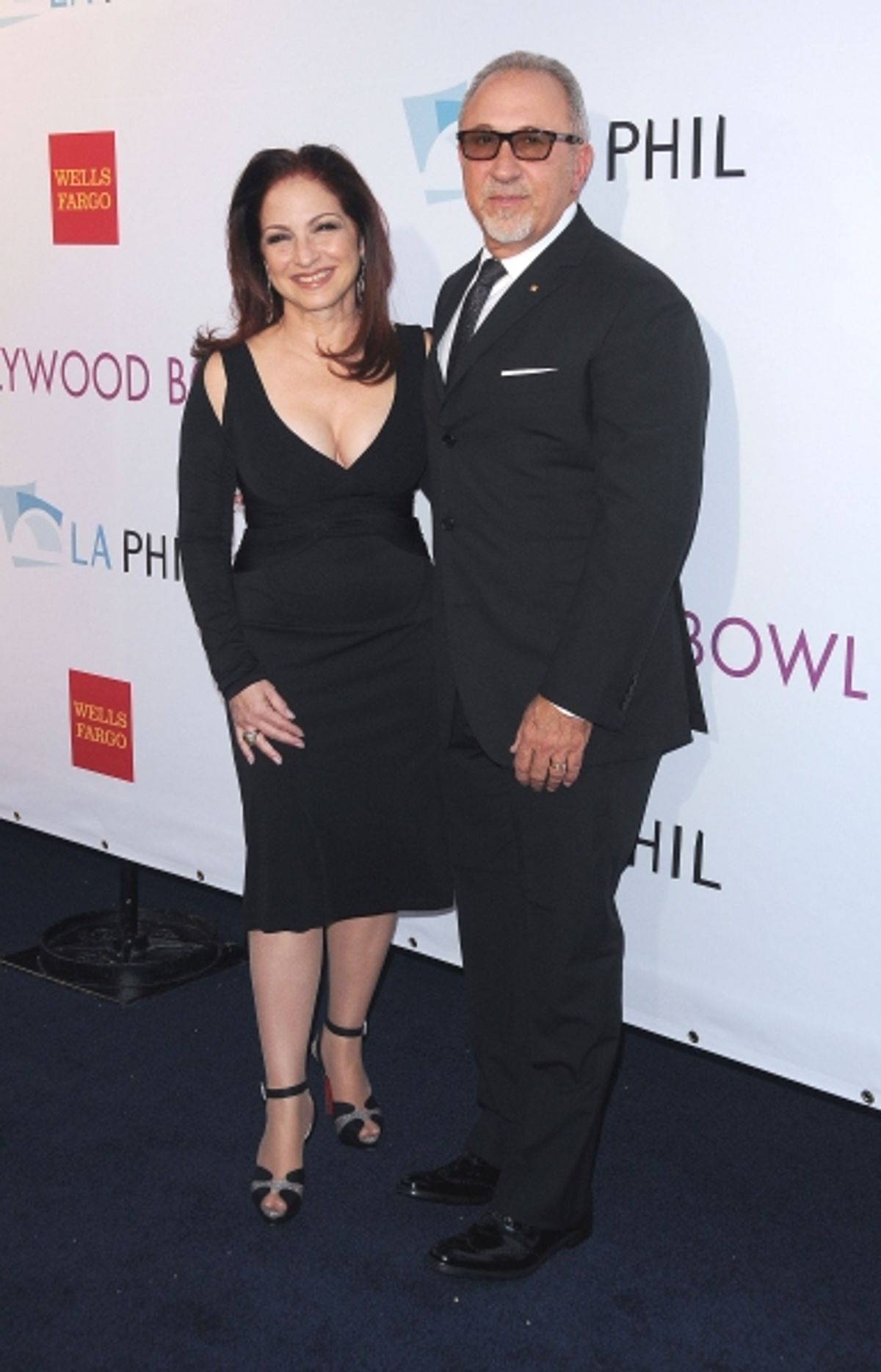 Gloria Estefan and husband Emilio Estefan Jr at the Hollywood Bowl 90th Season Opening Night Hall of Fame Ceremony  Hollywood Bowl,  Hollywood, CA, USA  June 17, 2011  Ã‚Â© RD/ Kirkland/ Retna Digital at 