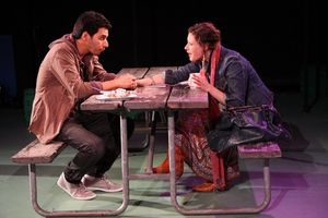 Andres Munar (David) and Melissa Miller (Karen) Photo