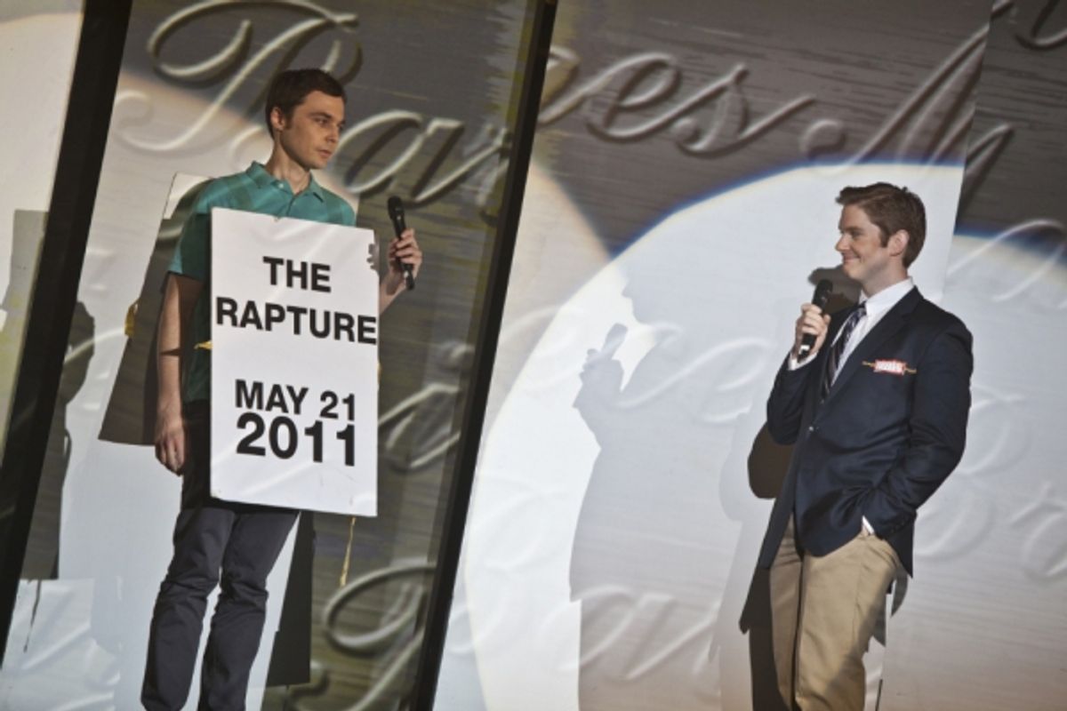 Jim Parsons and Rory O'Malley
 at 