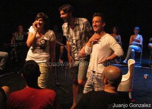 Sara Perez, Oscar Pineiro y Juan Bey Photo