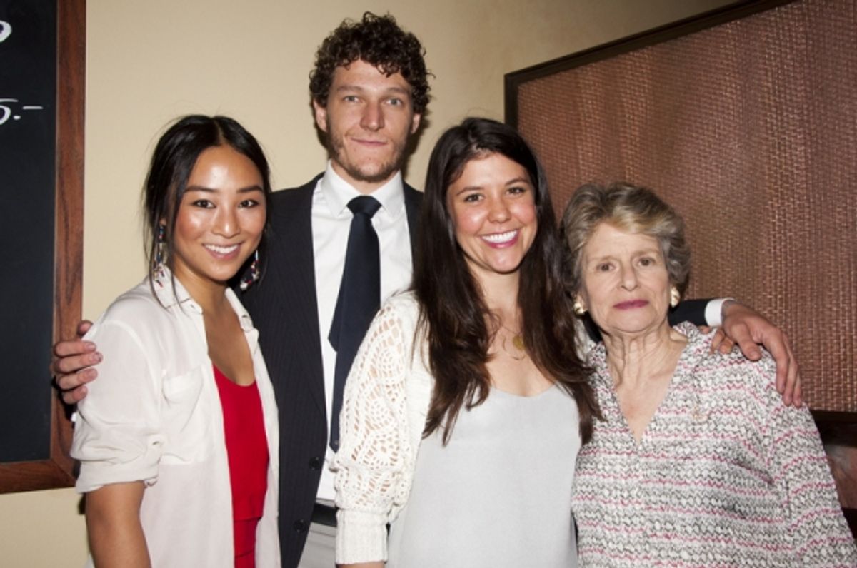 Greta Lee, Gabriel Ebert, Zoe Winters & Mary Louise Wilson  at 