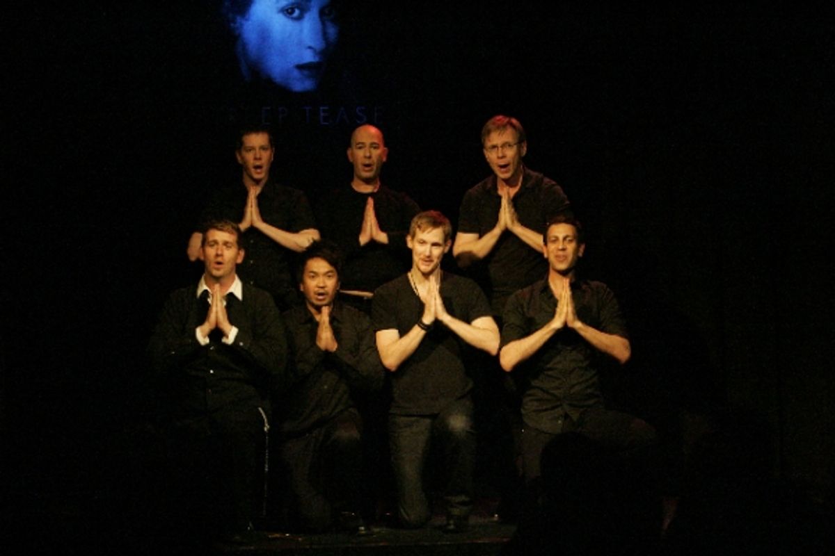 (Top L to R) Ron Morehouse, Joel Scher, David Dean Bottrell (Bottom L to R) Bryan T. Donovan, Roy Cruz, Trent Walker, Matthew Nouriel at 