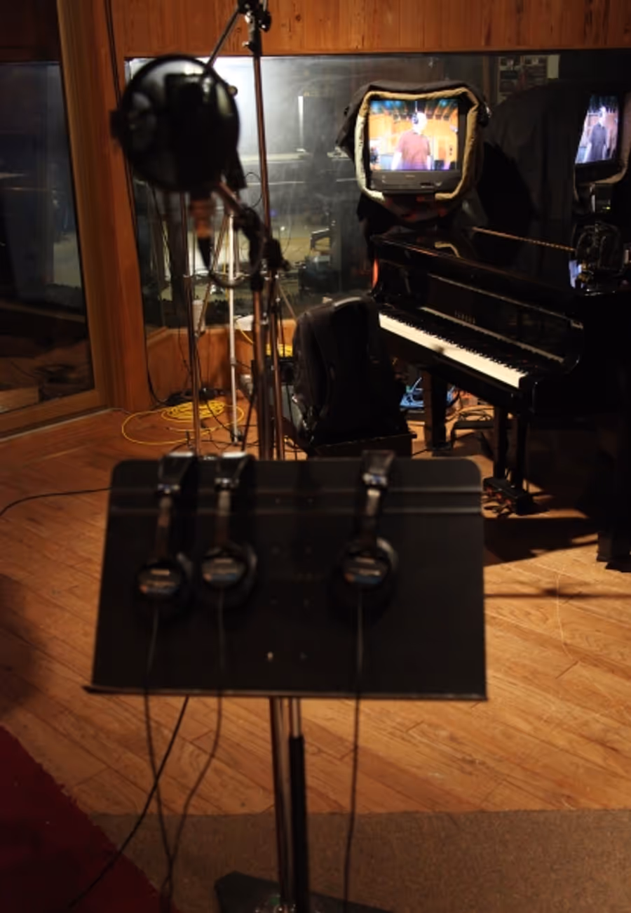 Photo Coverage: In the Recording Studio with Sutton Foster and ANYTHING GOES! Image