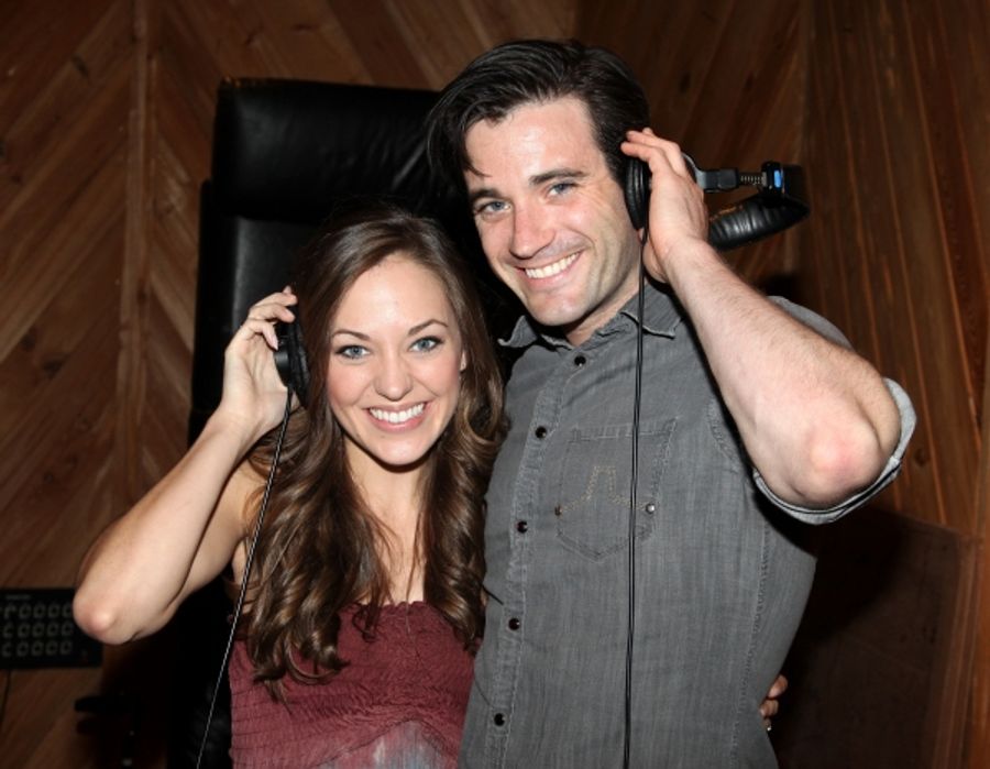 Photo Coverage: In the Recording Studio with Sutton Foster and ANYTHING GOES! Image