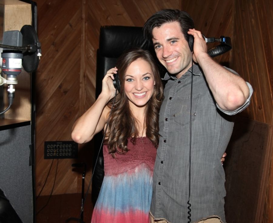 Photo Coverage: In the Recording Studio with Sutton Foster and ANYTHING GOES! Image
