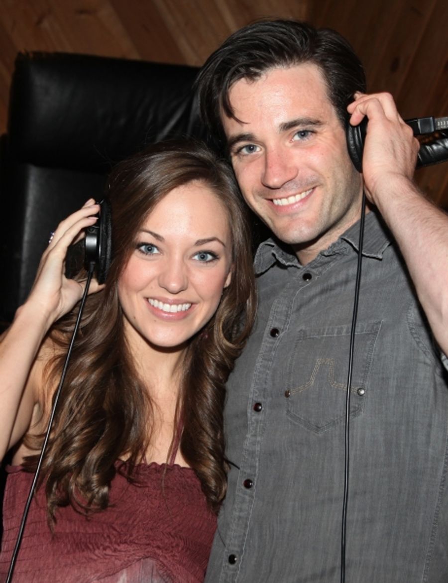 Photo Coverage: In the Recording Studio with Sutton Foster and ANYTHING GOES! Image