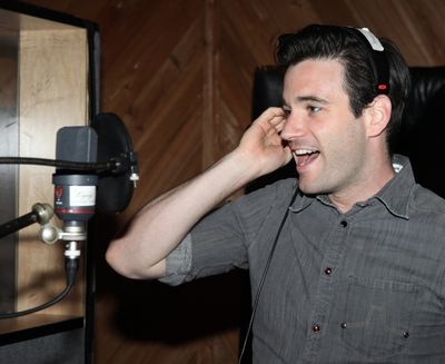 Colin Donnell during the Ghostlight Records Original Cast Recording of The Roundabout Photo
