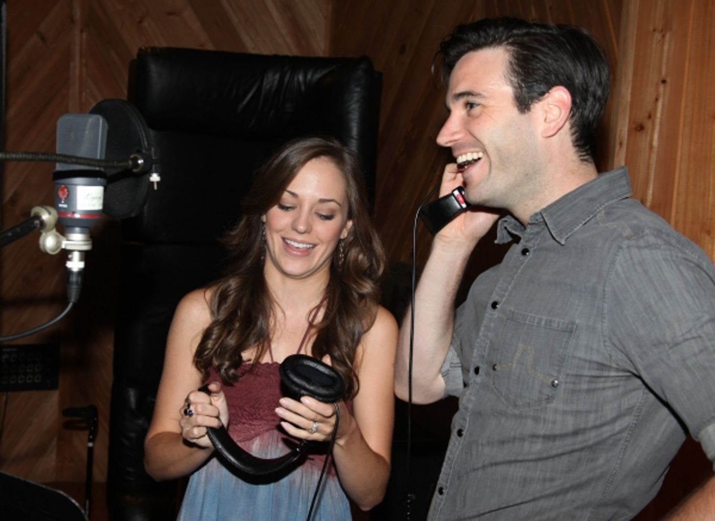 Photo Coverage: In the Recording Studio with Sutton Foster and ANYTHING GOES!  Image