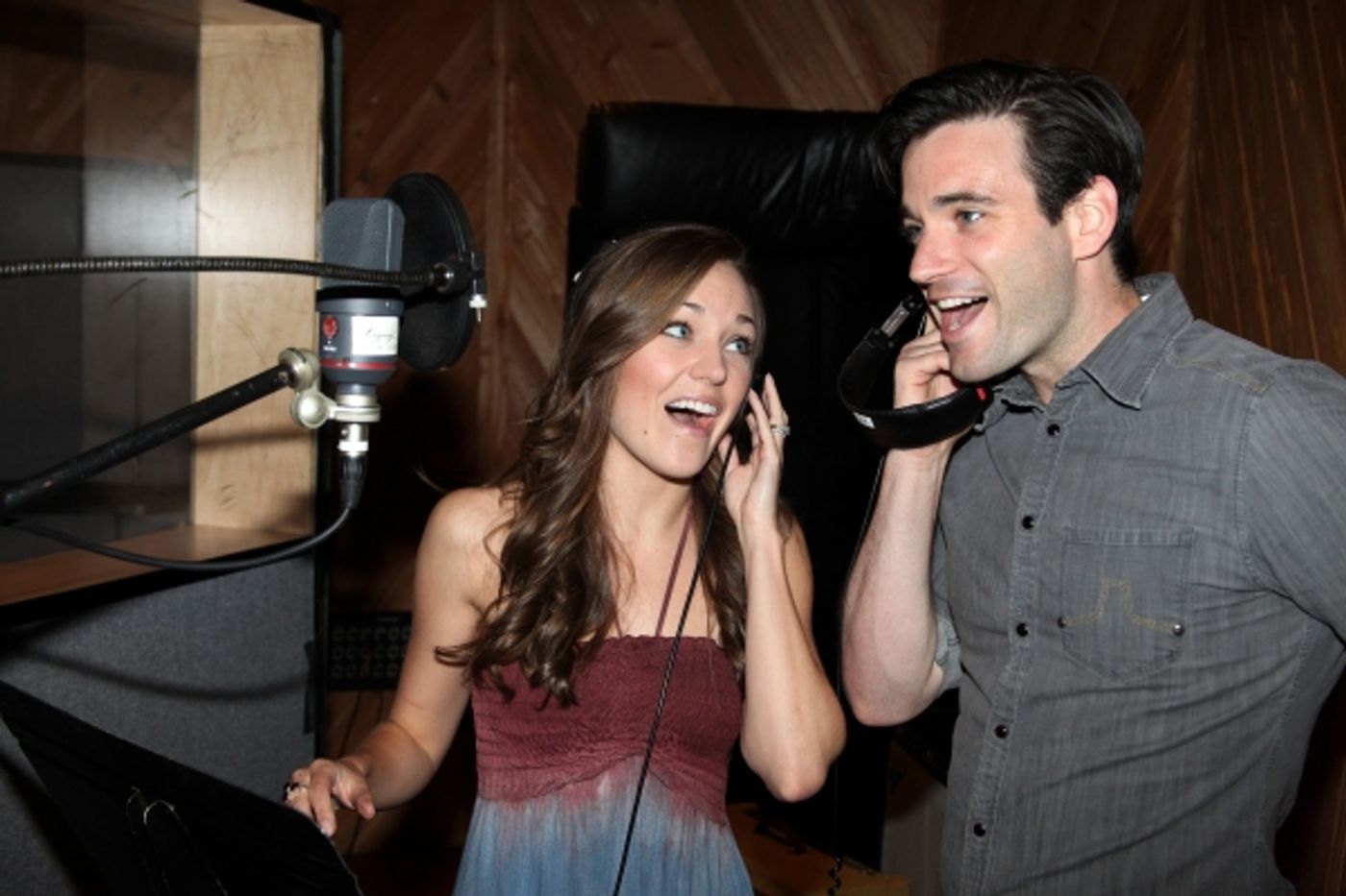 Photo Coverage: In the Recording Studio with Sutton Foster and ANYTHING GOES!  Image