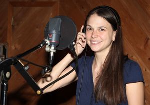 Sutton Foster during the Ghostlight Records Original Cast Recording of The Roundabout Theatre Company's Tony Award Winning Production of 'Anything Goes' in New York City. @ BroadwayWorld Sutton Foster during the Ghostlight Records Original Cast Recording of The Roundabout Photo