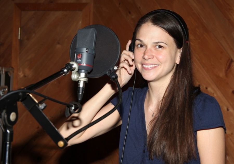 Photo Coverage: In the Recording Studio with Sutton Foster and ANYTHING GOES! Image