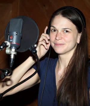 Sutton Foster during the Ghostlight Records Original Cast Recording of The Roundabout Theatre Company's Tony Award Winning Production of 'Anything Goes' in New York City. @ BroadwayWorld Sutton Foster during the Ghostlight Records Original Cast Recording of The Roundabout Photo