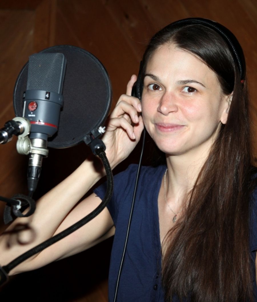 Photo Coverage: In the Recording Studio with Sutton Foster and ANYTHING GOES! Image