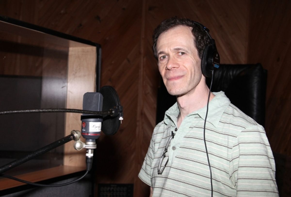 Adam Godley during the Ghostlight Records Original Cast Recording of The Roundabout Theatre Company's Tony Award Winning Production of 'Anything Goes'  in New York City. at 