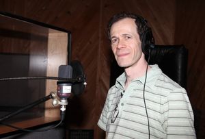 Adam Godley during the Ghostlight Records Original Cast Recording of The Roundabout Theatre Company's Tony Award Winning Production of 'Anything Goes' in New York City. @ BroadwayWorld Adam Godley during the Ghostlight Records Original Cast Recording of The Roundabout T Photo