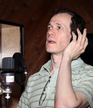 Adam Godley during the Ghostlight Records Original Cast Recording of The Roundabout Theatre Company's Tony Award Winning Production of 'Anything Goes' in New York City. @ BroadwayWorld Adam Godley during the Ghostlight Records Original Cast Recording of The Roundabout T Photo