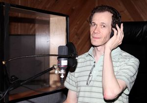 Adam Godley during the Ghostlight Records Original Cast Recording of The Roundabout Theatre Company's Tony Award Winning Production of 'Anything Goes' in New York City. @ BroadwayWorld Adam Godley during the Ghostlight Records Original Cast Recording of The Roundabout T Photo