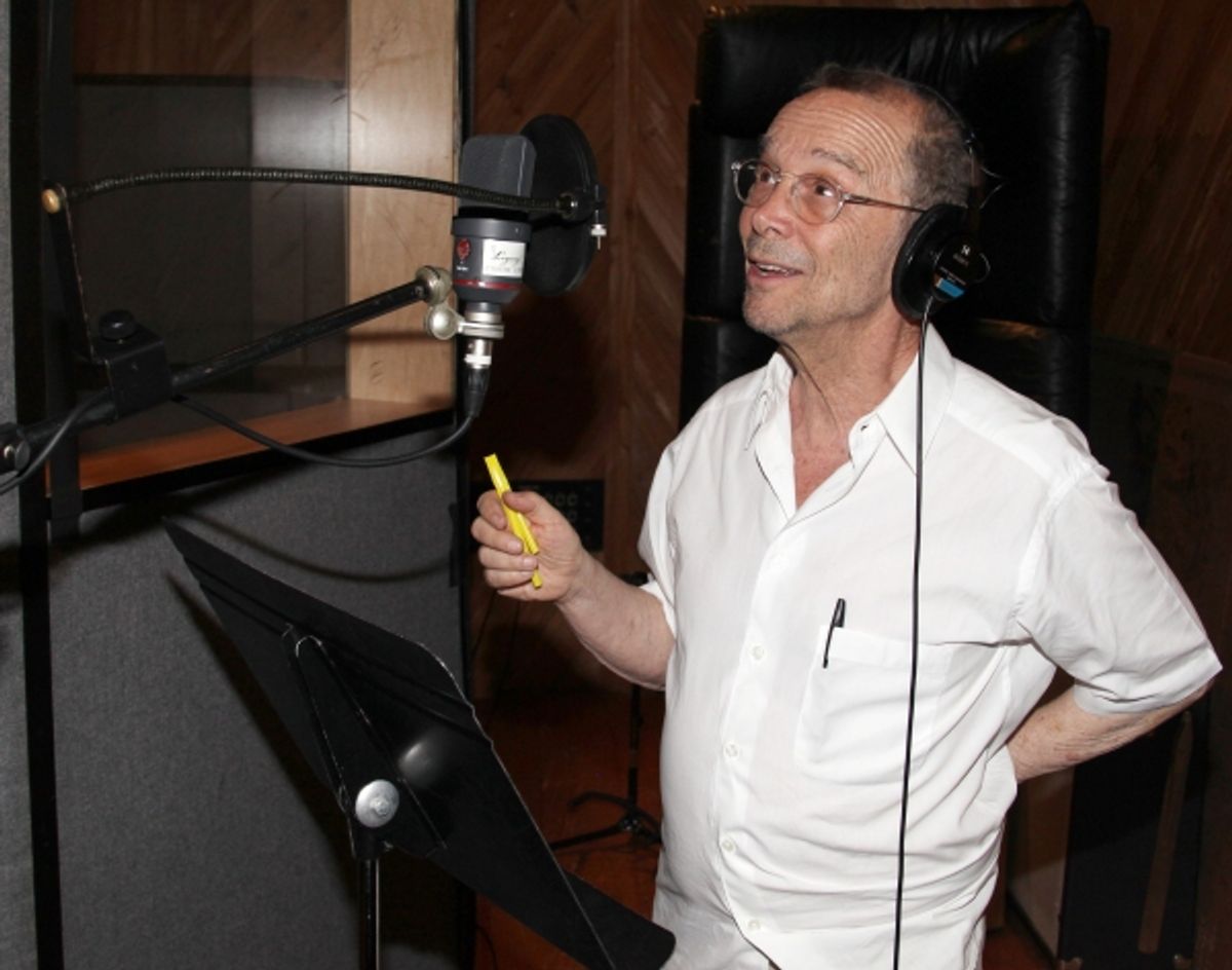 Joel Grey during the Ghostlight Records Original Cast Recording of The Roundabout Theatre Company's Tony Award Winning Production of 'Anything Goes'  in New York City. at 