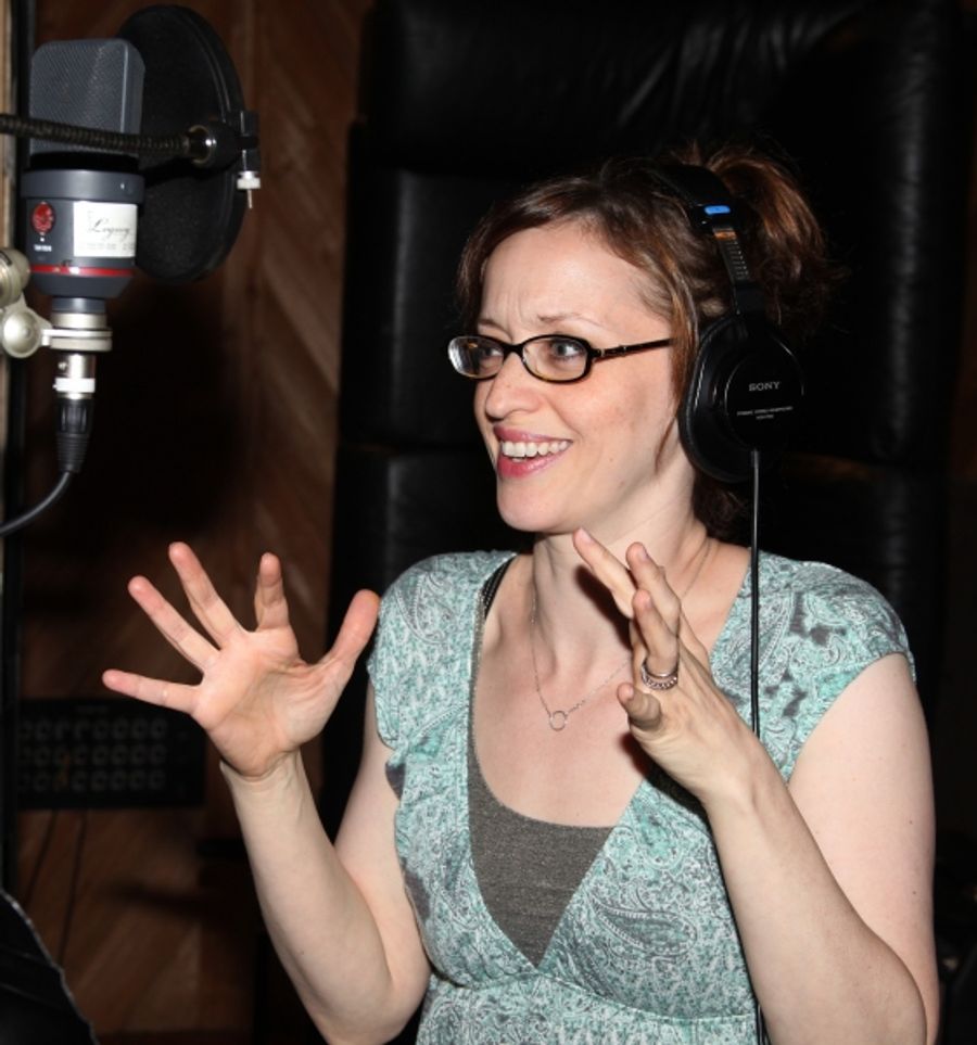 Photo Coverage: In the Recording Studio with Sutton Foster and ANYTHING GOES! Image