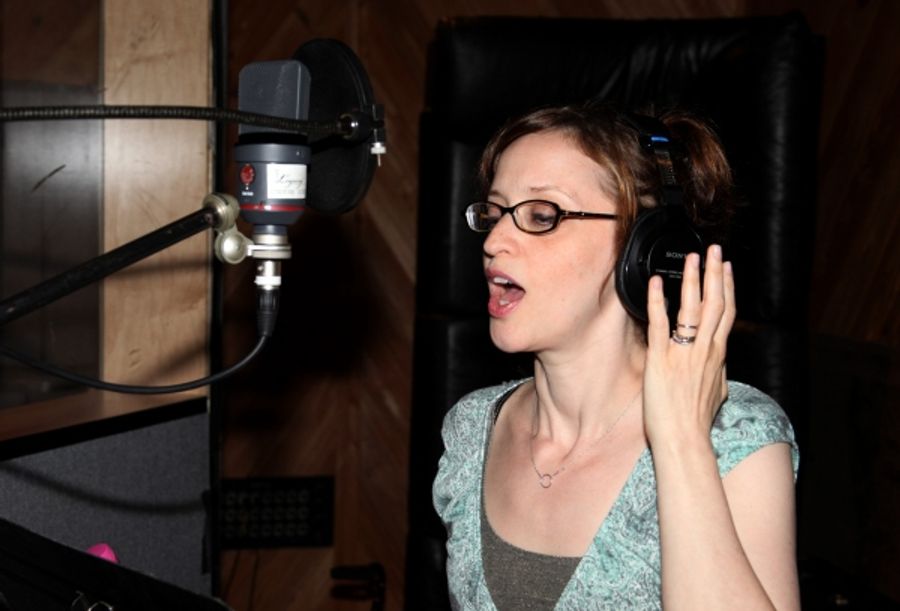 Photo Coverage: In the Recording Studio with Sutton Foster and ANYTHING GOES! Image