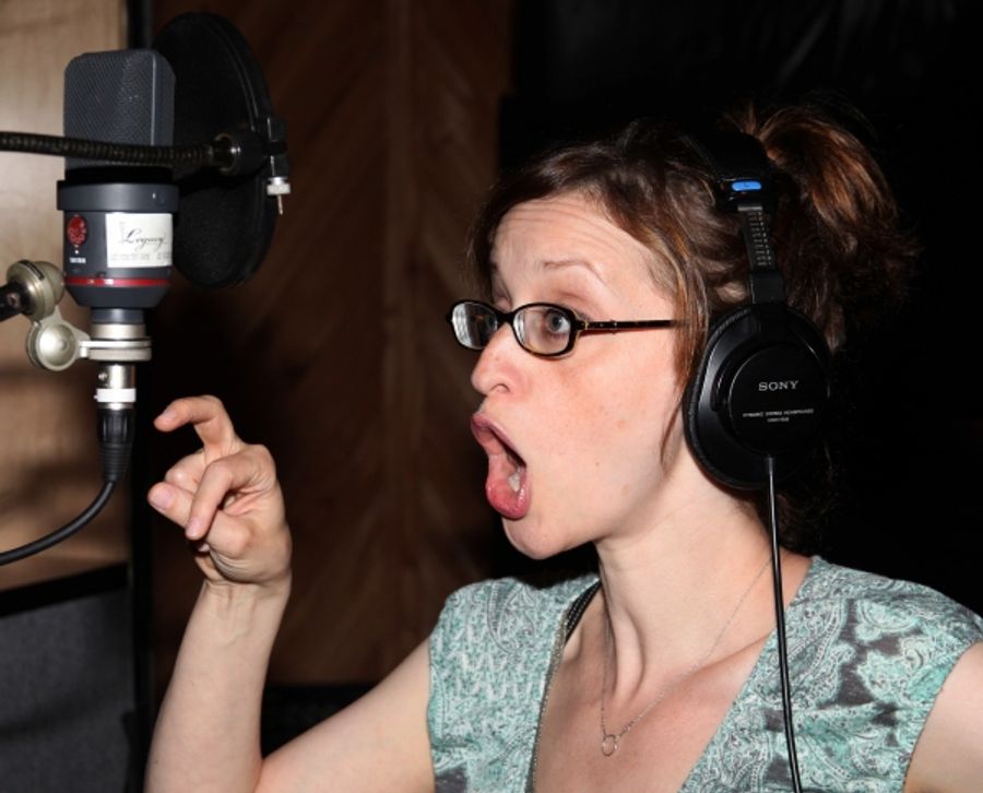 Photo Coverage: In the Recording Studio with Sutton Foster and ANYTHING GOES! Image