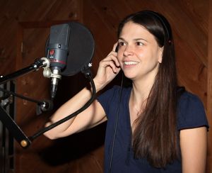 Sutton Foster during the Ghostlight Records Original Cast Recording of The Roundabout Theatre Company's Tony Award Winning Production of 'Anything Goes' in New York City. @ BroadwayWorld Sutton Foster during the Ghostlight Records Original Cast Recording of The Roundabout Photo