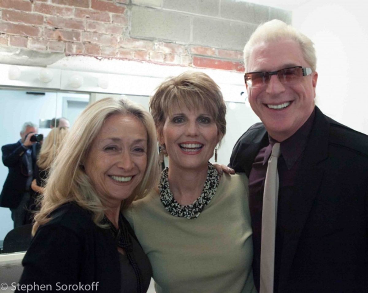 Eda Sorokoff, Lucie Arnaz, Ron Abel at 