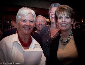 Board President Mary Ann Quinson & Lucie Arnaz @ BroadwayWorld Board President Mary Ann Quinson & Lucie Arnaz Photo
