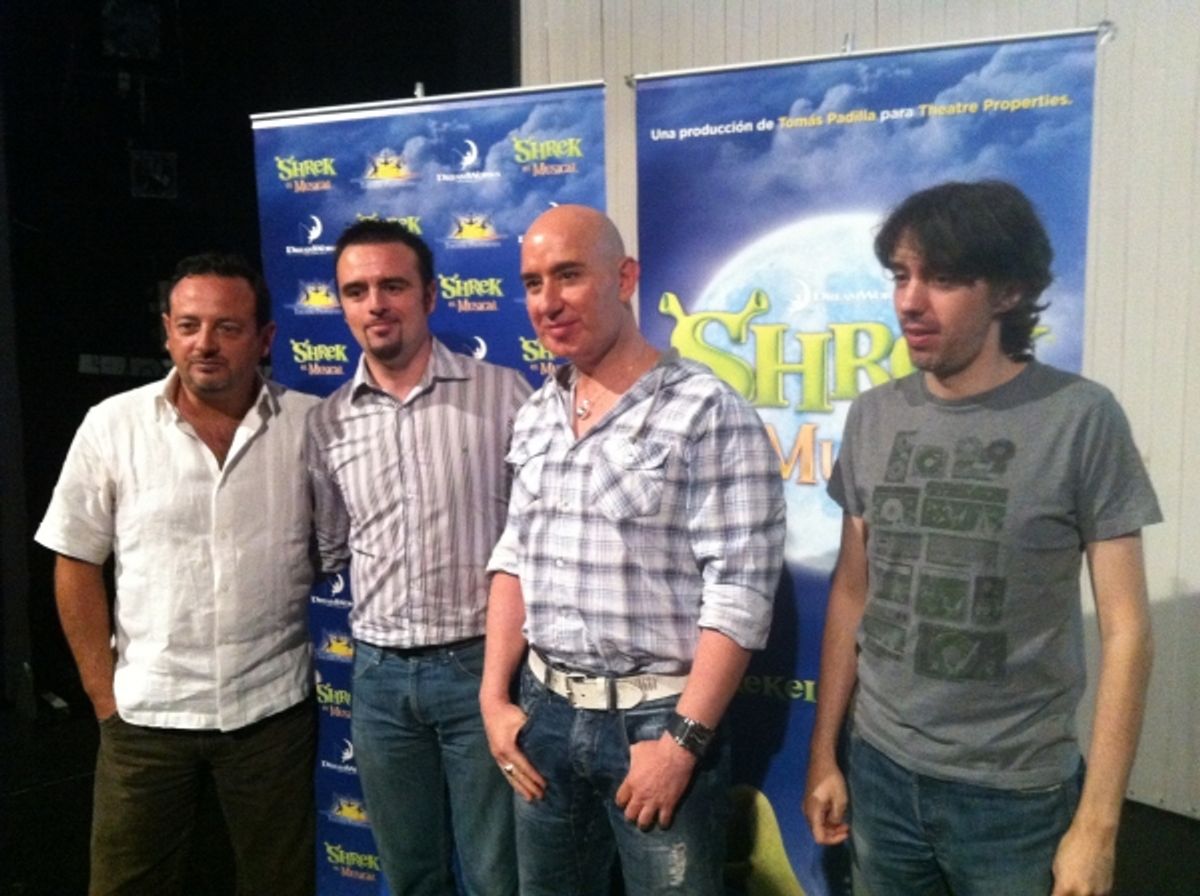 Tomas Padilla, Juanjo de la Fuente, Miguel Angel Gamero y Juanjo Molina  at 