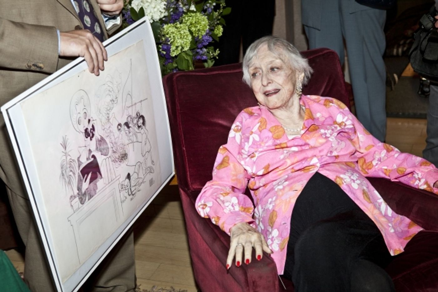 Photo Coverage: Al Hirschfeld's 108th Birthday Celebration at the Doyle NY  Image