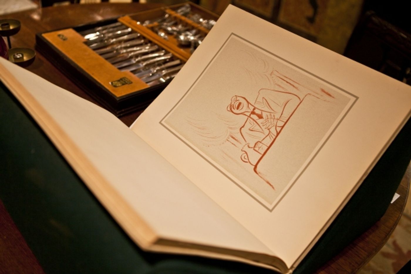 Photo Coverage: Al Hirschfeld's 108th Birthday Celebration at the Doyle NY Photo Coverage: Al Hirschfeld's 108th Birthday Celebration at the Doyle NY Image