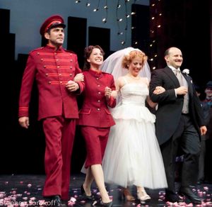 Matthew Risch, Morgan James, Leslie Kritzer,Michael Thomas Holmes @ BroadwayWorld Matthew Risch, Morgan James, Leslie Kritzer,Michael Thomas Holmes Photo