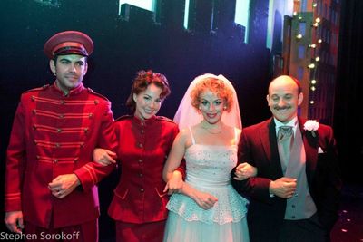 Matthew Risch, Morgan James, Leslie Kritzer, Michael Thomas Holmes Photo