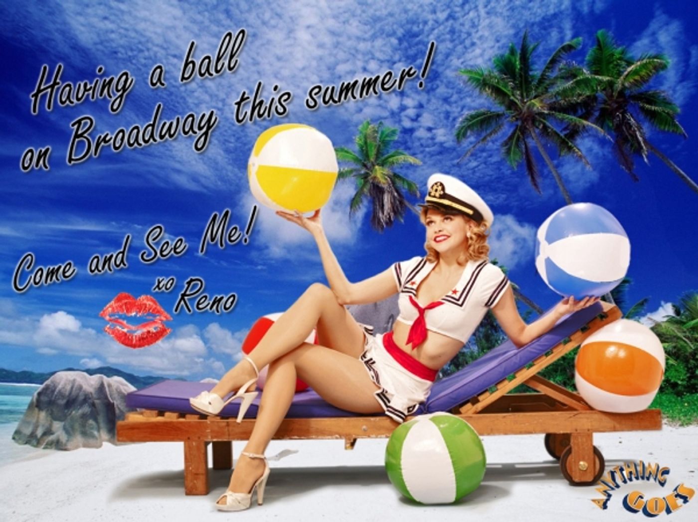 Photo Flash: ANYTHING GOES' Reno Sweeney Welcomes Summer!  Image