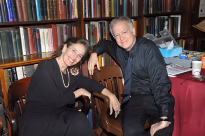 Andrea Marcovicci and Reed Birney Photo