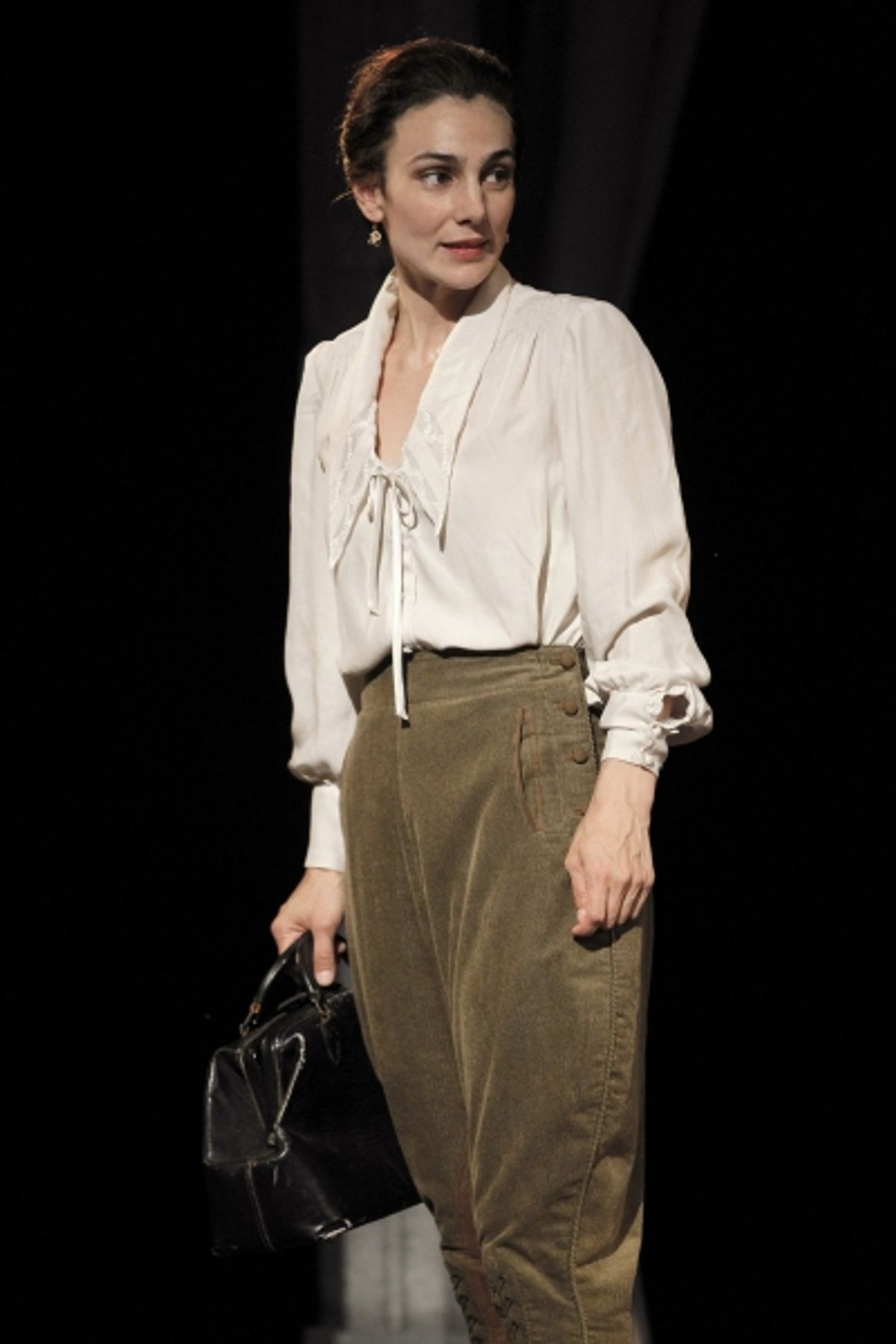 Annie Parisse in All's Well That Ends Well, directed by Daniel Sullivan, running in rep thru July 30.  at 