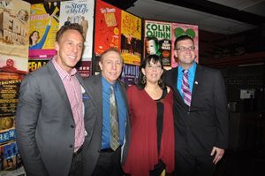 Michael West, Rick Crom, Christine Pedi and Tom D'Angora Photo