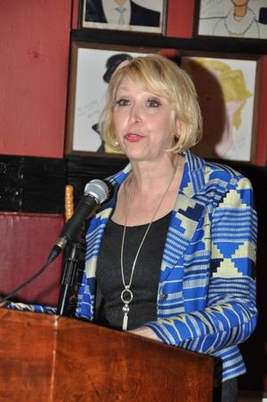 Julie Halston receives her Legend Of Off Broadway Award Photo