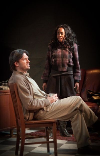 Brad Woodard (Frank) and Whitney White (Rita) Photo