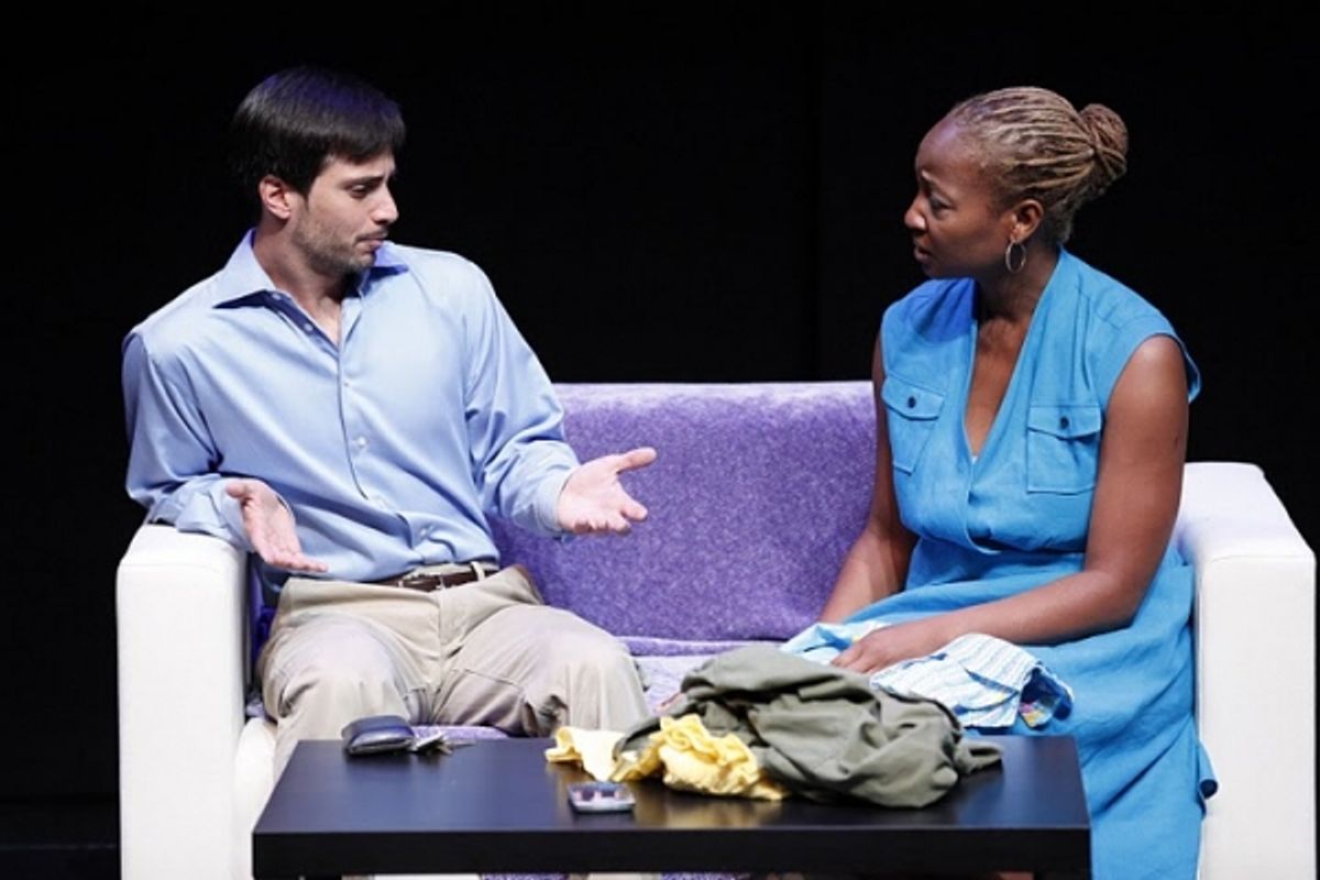 Gregg Mozgala (Rich) and Melanie Nicholls-King (Erica) in Emily Chadick Weiss' GOOD DANCER at 