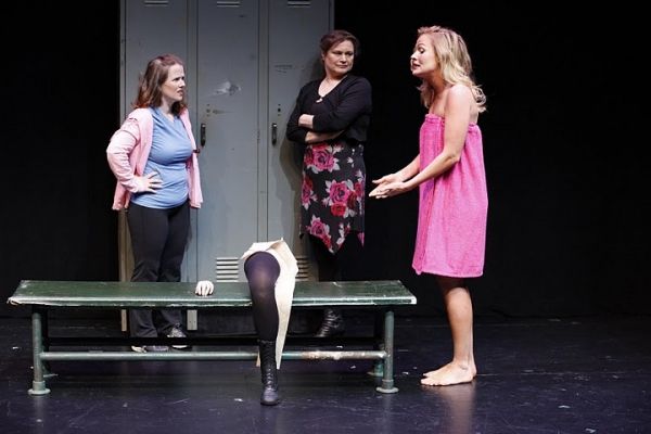 Mary Theresa Archbold (Ginger), Anita Hollander (Rose) and Tiffan Borelli (Gorgeous)  Photo