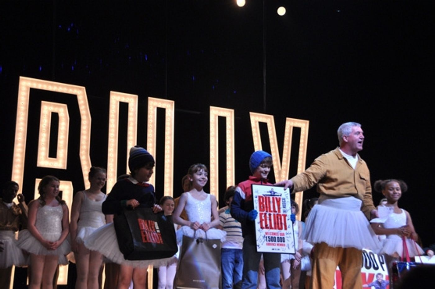 Photo Coverage: BILLY ELLIOT Welcomes 1.5 Millionth Audience Member!  Image