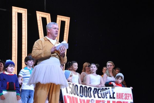 Gregory Jbara reading the name Photo