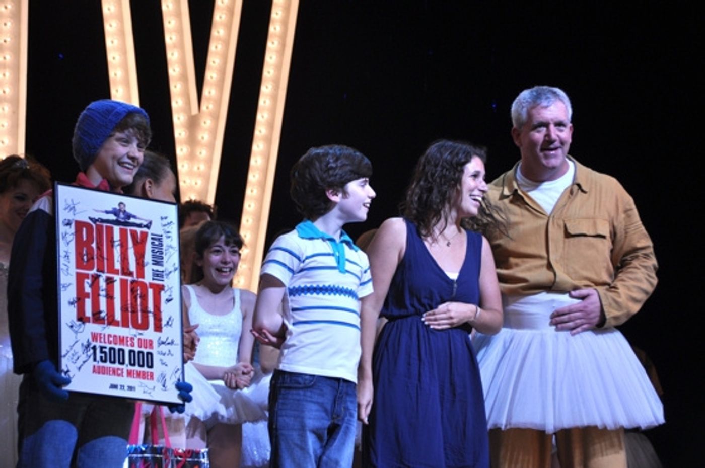 Photo Coverage: BILLY ELLIOT Welcomes 1.5 Millionth Audience Member!  Image