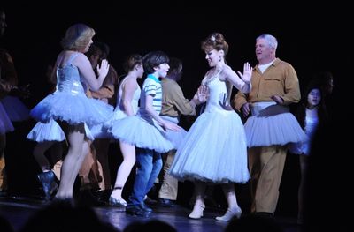Peter Mazurowski, Emily Skinner and Gregory Jbara Photo