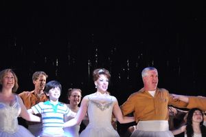 Peter Mazurowski, Emily Skinner and Gregory Jbara Photo