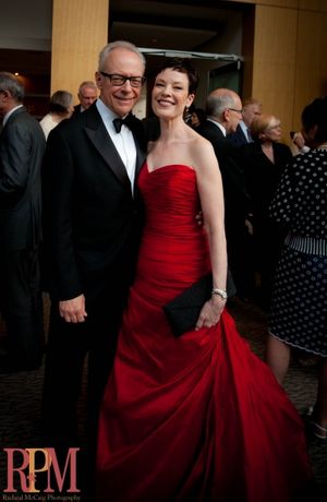 Artistic Director Karen Kain with husband Ross Petty
 Photo
