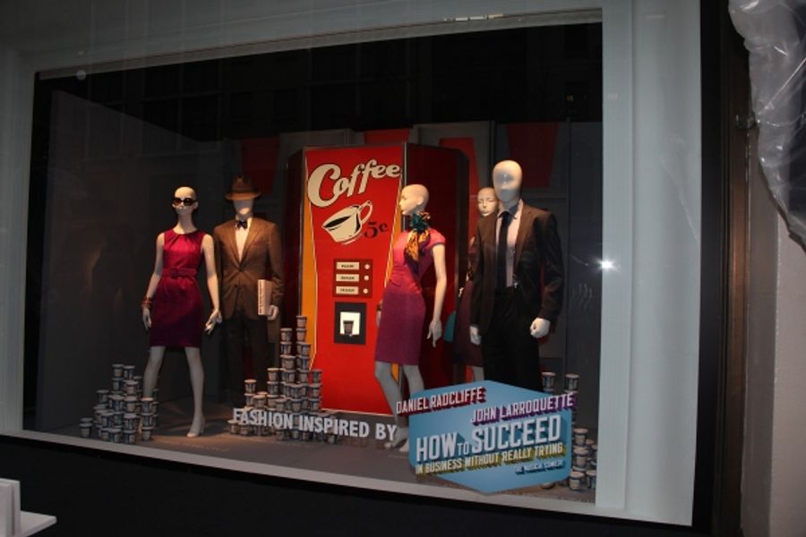 Photo Coverage: Daniel Radcliffe, John Larroquette & Rose Hemingway Unveil HOW TO SUCCEED Window Display at Lord & Taylor - Complete Coverage! Image